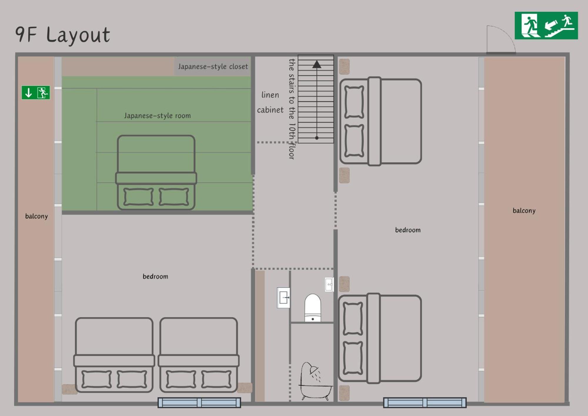 Lovetokyo Maisonette Terrace Apartment